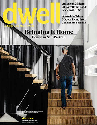 现代家居设计杂志订阅电子版PDF 美国《dwell》【2018年汇总6期】