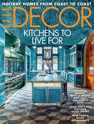 家居装修时尚杂志订阅电子版PDF 美国《ELLE Decor》【2019年汇总10期】