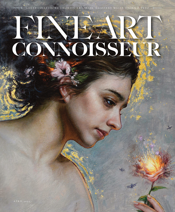 美学艺术行业杂志订阅电子版PDF 美国《Fine Art Connoisseur》【2022年3月4月刊杂志免费下载】