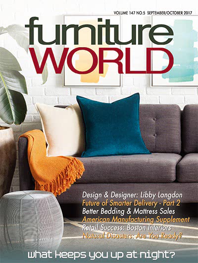 家具市场杂志订阅电子版PDF 美国《Furniture World》【2017年汇总6期】