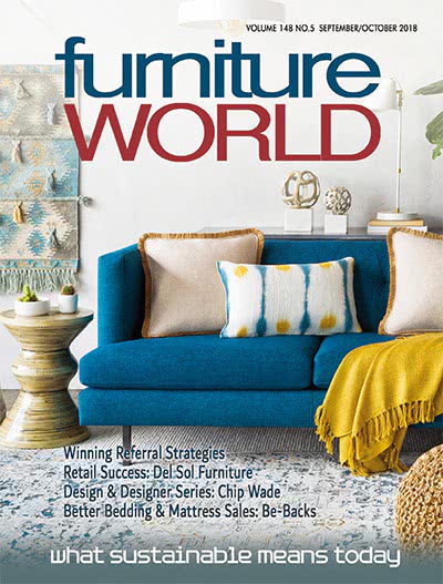 家具市场杂志订阅电子版PDF 美国《Furniture World》【2018年汇总6期】