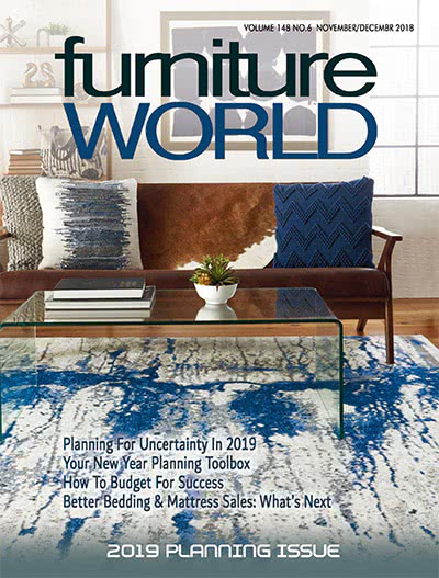 家具市场杂志订阅电子版PDF 美国《Furniture World》【2018年汇总6期】