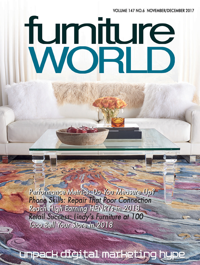 家具市场杂志订阅电子版PDF 美国《Furniture World》【2017年11月12月合刊杂志免费下载】