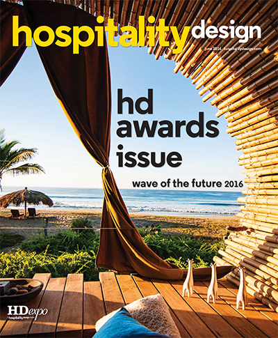 酒店设计杂志订阅电子版PDF 美国《Hospitality Design》【2016年汇总10期】
