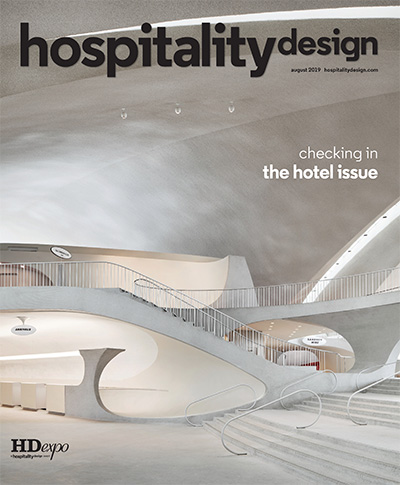 酒店设计杂志订阅电子版PDF 美国《Hospitality Design》【2019年汇总12期】