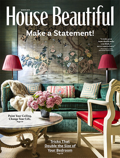 权威家居设计杂志订阅电子版PDF 美国《House Beautiful》【2019年汇总10期】