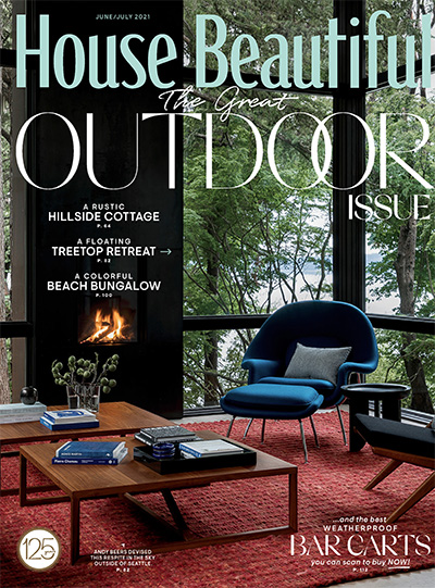权威家居设计杂志订阅电子版PDF 美国《House Beautiful》【2021年汇总61期】