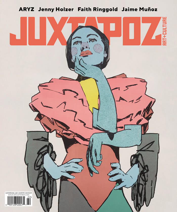 艺术展览杂志订阅电子版PDF 美国《Juxtapoz》【2022年夏季刊杂志免费下载】