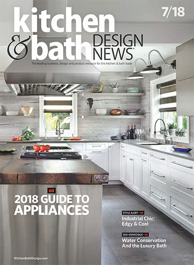 厨卫行业杂志订阅电子版PDF 英国《Kitchen & Bath Design News》【2018年汇总12期】