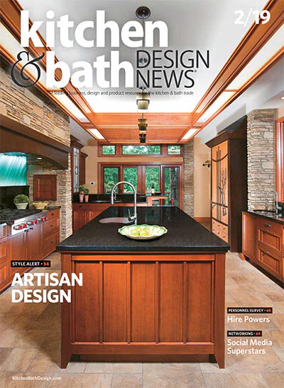 厨卫行业杂志订阅电子版PDF 英国《Kitchen & Bath Design News》【2019年汇总12期】