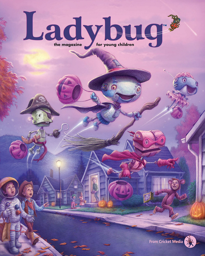 儿童绘本杂志订阅电子版PDF 美国《Ladybug》【2016年10月刊杂志免费下载】