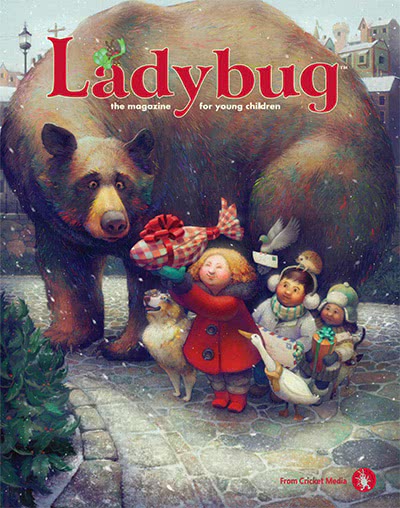 儿童绘本杂志订阅电子版PDF 美国《Ladybug》【2018年汇总9期】