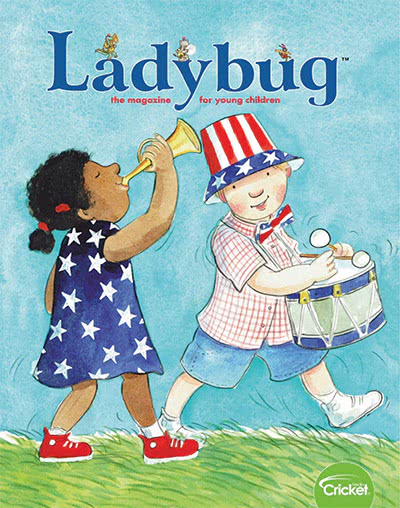 儿童绘本杂志订阅电子版PDF 美国《Ladybug》【2020年汇总9期】