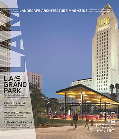 景观建筑设计杂志订阅电子版PDF 美国《Landscape Architecture》【2013年汇总12期】