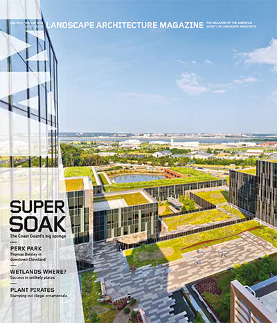 景观建筑设计杂志订阅电子版PDF 美国《Landscape Architecture》【2015年汇总12期】