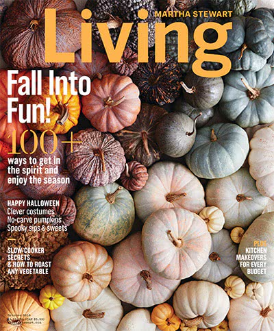 生活家杂志订阅电子版PDF 美国《Martha Stewart Living》【2016年汇总11期】