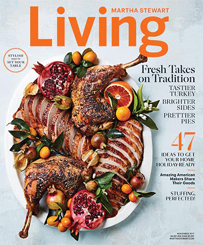 生活家杂志订阅电子版PDF 美国《Martha Stewart Living》【2017年汇总10期】