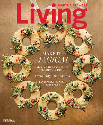生活家杂志订阅电子版PDF 美国《Martha Stewart Living》【2018年汇总10期】