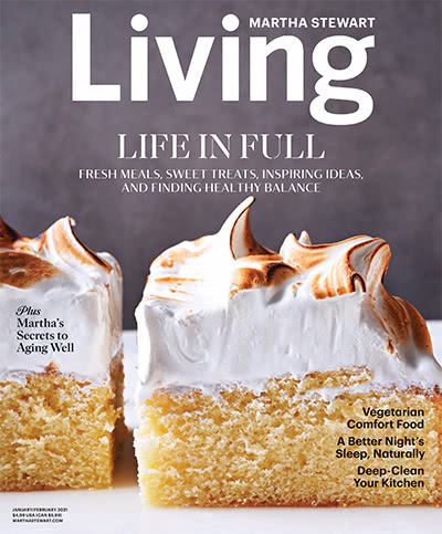 生活家杂志订阅电子版PDF 美国《Martha Stewart Living》【2021年汇总10期】