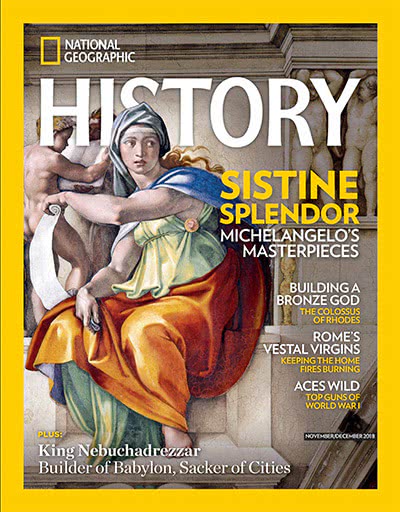历史考古杂志订阅电子版PDF 美国《National Geographic History》【2018年汇总6期】