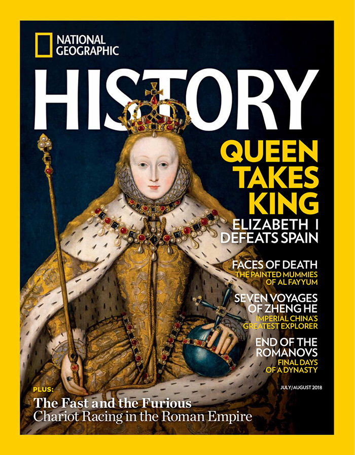 历史考古杂志订阅电子版PDF 美国《National Geographic History》【2018年7月8月杂志免费下载】