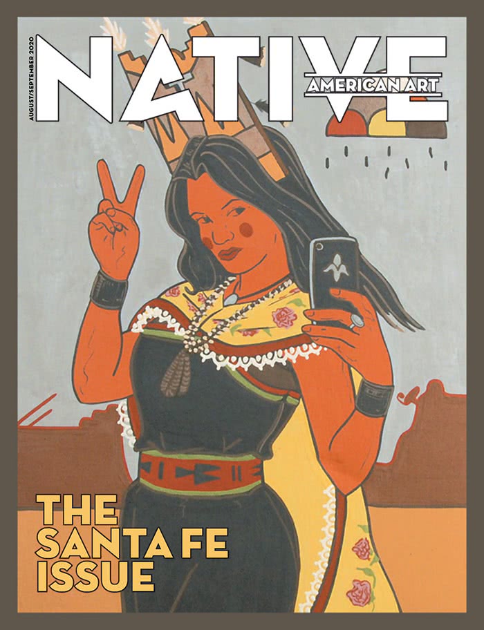 艺术行业杂志订阅电子版PDF 美国《Native American Art》【2020年8月刊杂志免费下载】