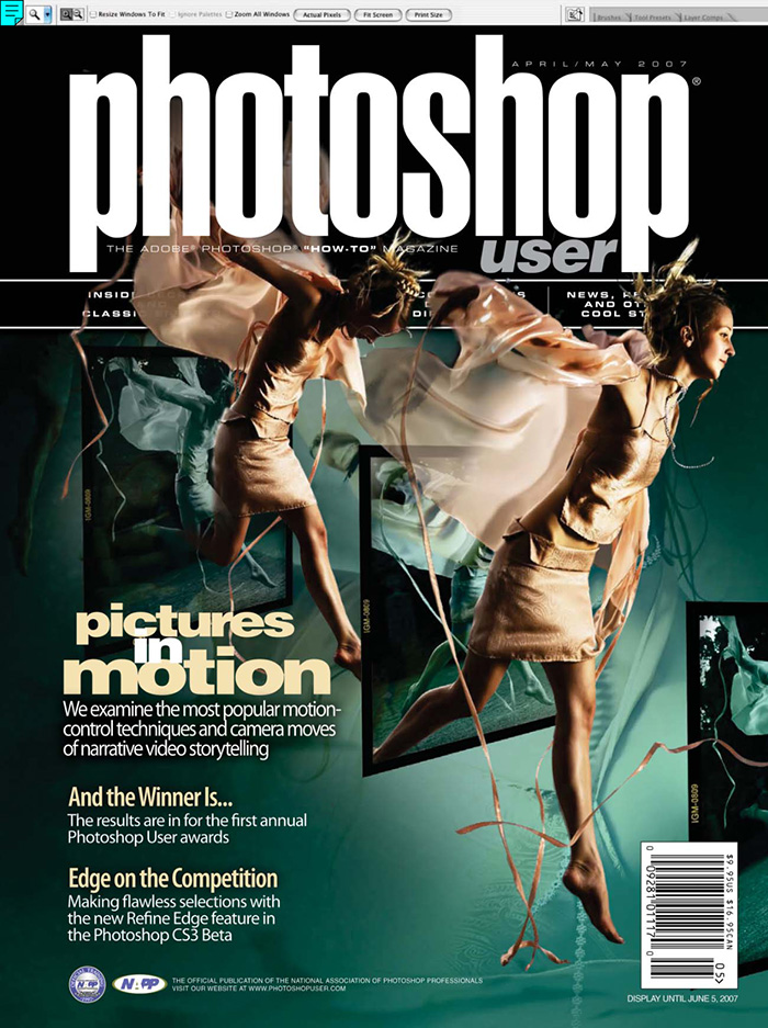 Photoshop数码技术艺术杂志订阅电子版PDF 美国《Photoshop User》【2007年5月刊杂志免费下载】