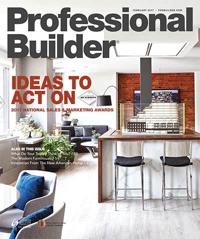 专业建筑杂志订阅电子版PDF 美国《Pro Builder》【2017年汇总12期】