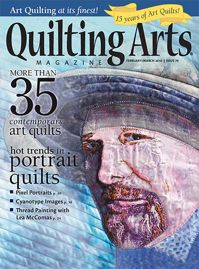 绗缝艺术手工艺杂志订阅电子版PDF 美国《Quilting Arts》【2016年汇总6期】