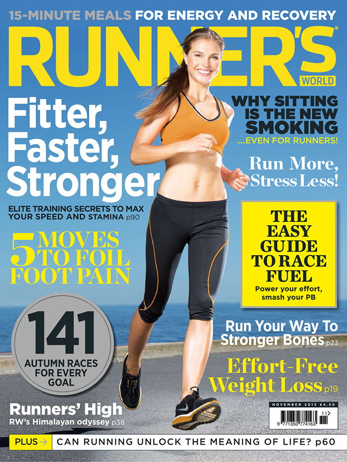 跑步运动杂志订阅电子版PDF 英国《Runners World》【2013年11月刊杂志免费下载】