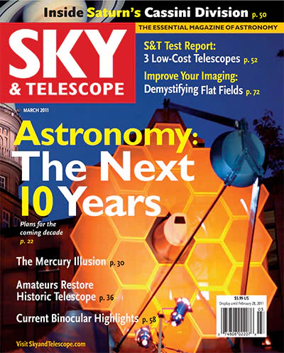 天文学杂志订阅电子版PDF 美国《Sky & Telescope》【2011年汇总12期】