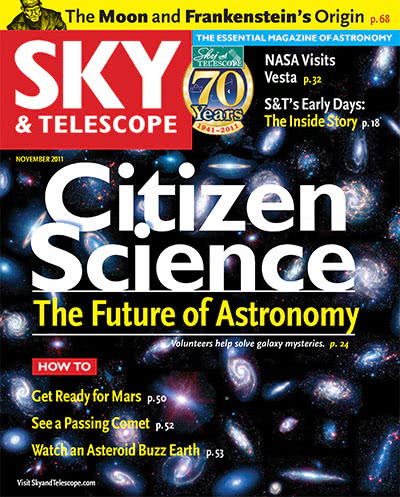 天文学杂志订阅电子版PDF 美国《Sky & Telescope》【2011年汇总12期】