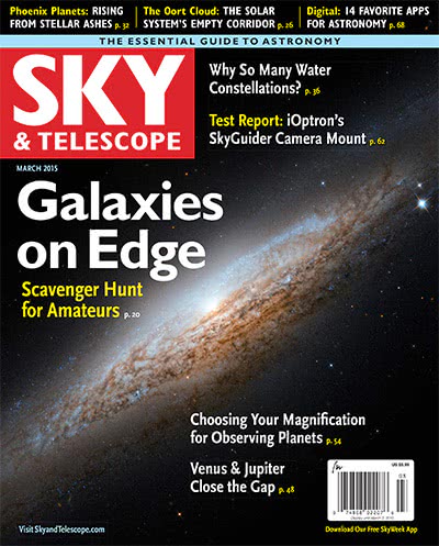 天文学杂志订阅电子版PDF 美国《Sky & Telescope》【2015年汇总12期】