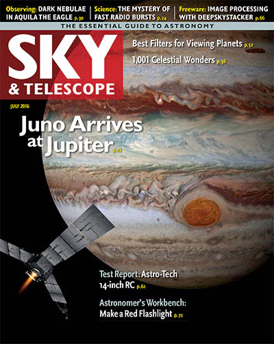 天文学杂志订阅电子版PDF 美国《Sky & Telescope》【2016年汇总11期】