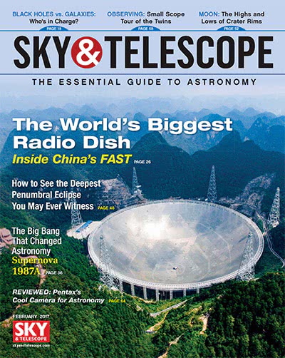 天文学杂志订阅电子版PDF 美国《Sky & Telescope》【2017年汇总12期】