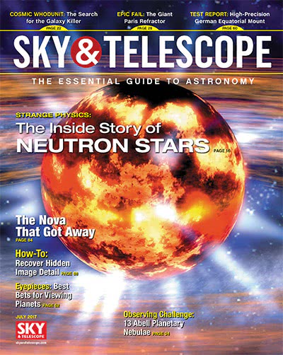 天文学杂志订阅电子版PDF 美国《Sky & Telescope》【2017年汇总12期】