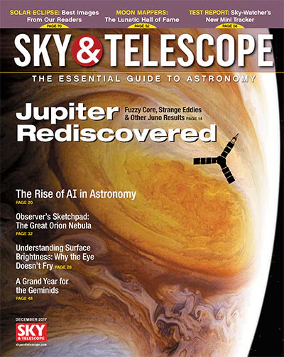 天文学杂志订阅电子版PDF 美国《Sky & Telescope》【2017年汇总12期】