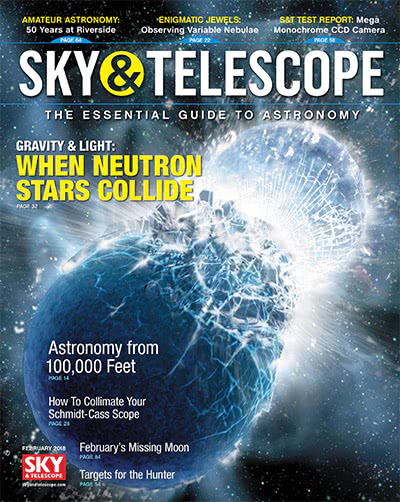 天文学杂志订阅电子版PDF 美国《Sky & Telescope》【2018年汇总11期】