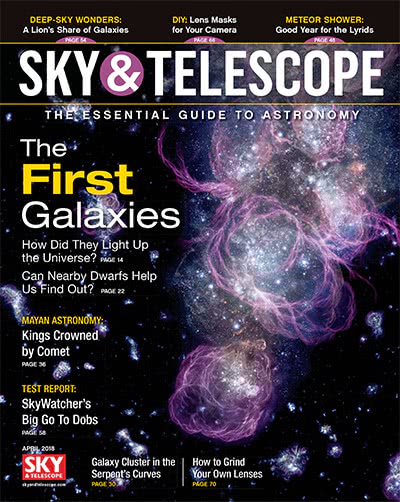 天文学杂志订阅电子版PDF 美国《Sky & Telescope》【2018年汇总11期】