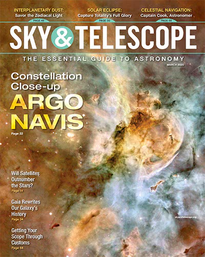 天文学杂志订阅电子版PDF 美国《Sky & Telescope》【2020年汇总12期】