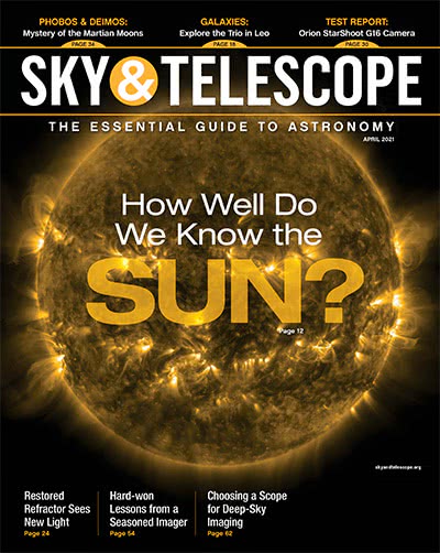 天文学杂志订阅电子版PDF 美国《Sky & Telescope》【2021年汇总12期】