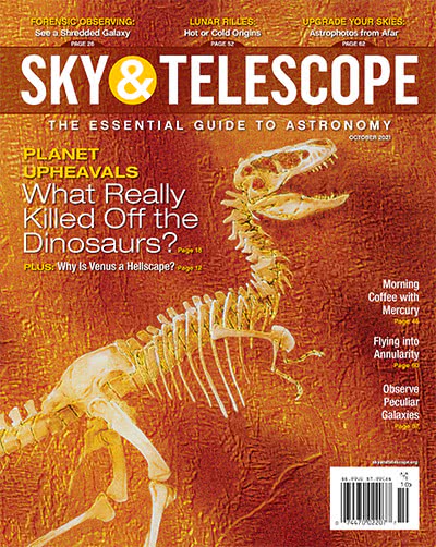 天文学杂志订阅电子版PDF 美国《Sky & Telescope》【2021年汇总12期】
