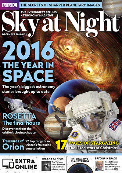 权威天文学杂志订阅电子版PDF 英国《BBC Sky at Night》【2016年汇总12期】