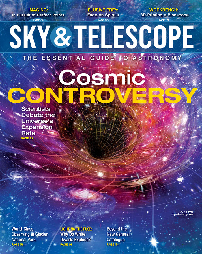 天文学杂志订阅电子版PDF 美国《Sky & Telescope》【2019年6月刊杂志免费下载】