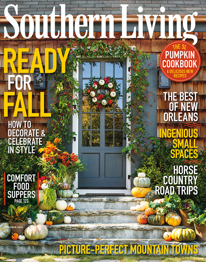 田园生活杂志订阅电子版PDF 美国《Southern Living》【2015年10月杂志免费下载】