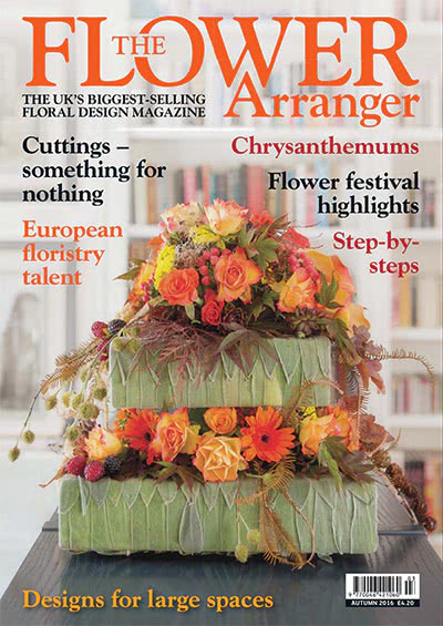 插花手工杂志订阅电子版PDF 英国《The Flower Arranger》【2016年汇总4期】