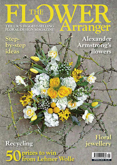 插花手工杂志订阅电子版PDF 英国《The Flower Arranger》【2016年汇总4期】