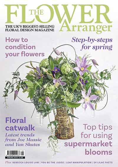 插花手工杂志订阅电子版PDF 英国《The Flower Arranger》【2018年汇总4期】