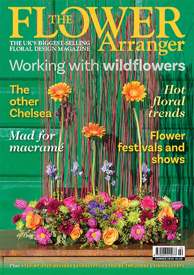 插花手工杂志订阅电子版PDF 英国《The Flower Arranger》【2018年汇总4期】