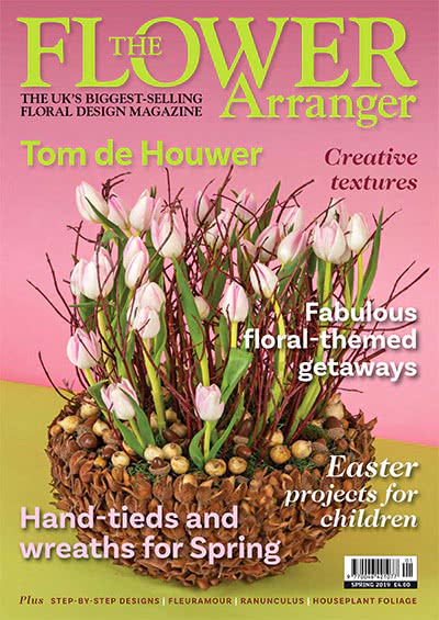插花手工杂志订阅电子版PDF 英国《The Flower Arranger》【2019年汇总3期】